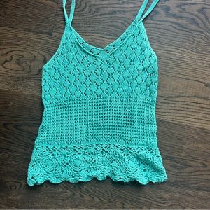Knitted tank top